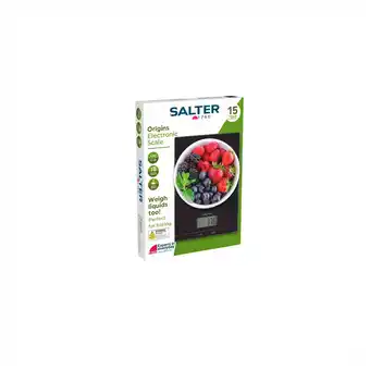 Tesco Salter Black Origins Electronic Scale offer