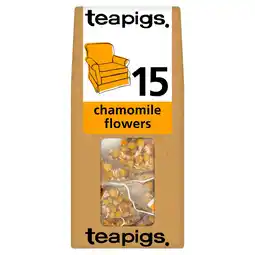 Tesco Teapigs Chamomile Flowers Tea Bags 15 Pack 22.5g offer