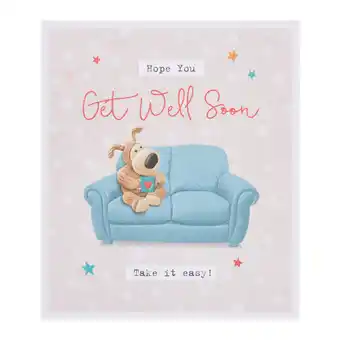 Asda Boofle Get Well Card offer