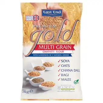 Asda East End Premium Gold Multi Grain Chapatti Flour 5kg offer