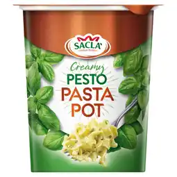 Asda Sacla Creamy Pesto Pasta Pot 80g offer