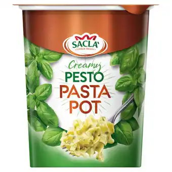 Asda Sacla Creamy Pesto Pasta Pot 80g offer