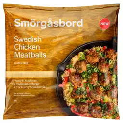 Asda Smorgasbord Swedish Chicken Meatballs 1kg offer