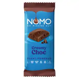 Asda NOMO Creamy Choc 75g offer