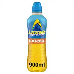 Asda Lucozade Sport Orange 900ml offer