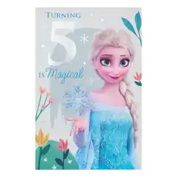 Asda Disney Frozen 5th Birthday Card offer