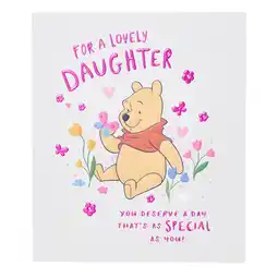 Asda Disney Daughter Birthday Card offer