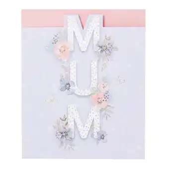 Asda George Home Mum Birthday Card offer