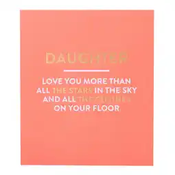 Asda George Home Daughter Birthday Card offer