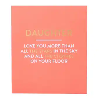 Asda George Home Daughter Birthday Card offer