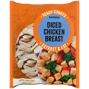 Iceland Iceland Diced Chicken Breast 500g offer