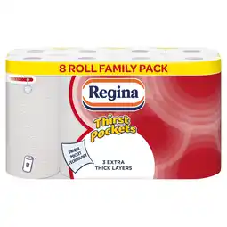 Iceland Regina 8 Thirst Pockets Roll offer