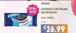 Bestway OREO Cookie icecream sandwich offer