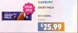 Bestway CADBURY Dairy milk offer