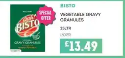 Bestway BISTO Vegetable gravy granules offer