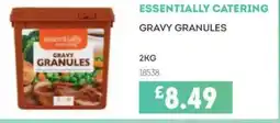 Bestway ESSENTIALLY CATERING Gravy granules offer