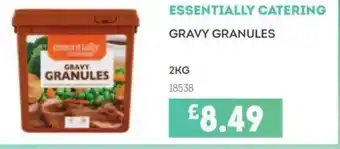 Bestway ESSENTIALLY CATERING Gravy granules offer