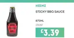 Bestway HEINZ Sticky bbq sauce offer