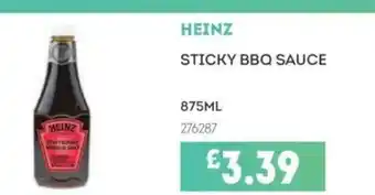 Bestway HEINZ Sticky bbq sauce offer
