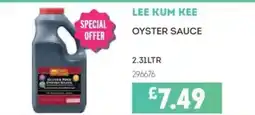 Bestway LEE KUM KEE Oyster sauce offer