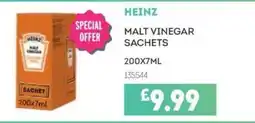 Bestway HEINZ Malt vinegar sachets offer