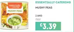 Bestway ESSENTIALLY CATERING Mushy peas offer