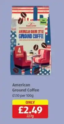 Aldi American Ground Coffee offer