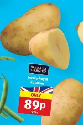 Aldi Jersey Royal Potatoes offer