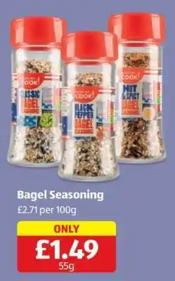 Aldi Bagel Seasoning offer