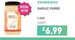 Bestway COOKS&CO Garlic puree offer