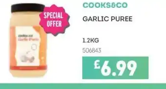 Bestway COOKS&CO Garlic puree offer