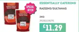Bestway ESSENTIALLY CATERING Raisins/sultanas offer