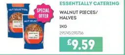 Bestway ESSENTIALLY CATERING Walnut pieces/ halves offer