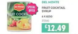 Bestway DEL MONTE Fruit cocktail syrup offer