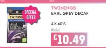 Bestway Twinings earl grey decaf offer