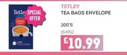Bestway TETLEY Tea bags envelope offer