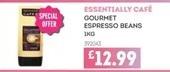 Bestway ESSENTIALLY CAFÉ Gourmet espresso beans offer