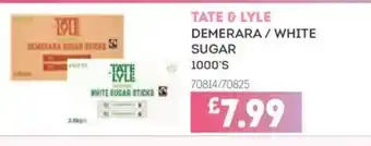 Bestway Tate & lyle demerara/white sugar offer