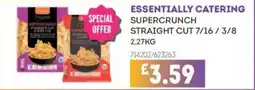 Bestway ESSENTIALLY CATERING Supercrunch straight cut 7/16/3/8 offer