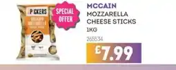 Bestway MCCAIN Mozzarella cheese sticks offer