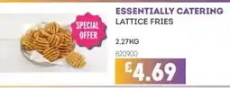 Bestway Essentially catering lattice fries offer