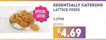 Bestway Essentially catering lattice fries offer