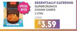Bestway ESSENTIALLY CATERING Supercrunch chunk chips offer