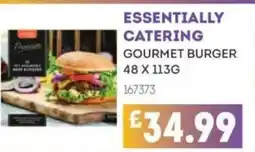 Bestway ESSENTIALLY CATERING Gourmet burger offer