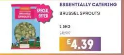 Bestway ESSENTIALLY CATERING Brussel sprouts offer