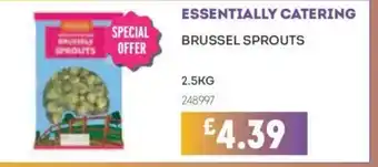 Bestway ESSENTIALLY CATERING Brussel sprouts offer