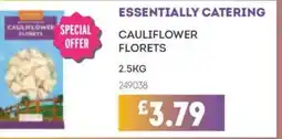 Bestway ESSENTIALLY CATERING Cauliflower florets offer