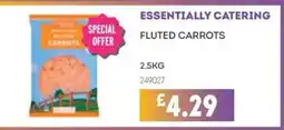 Bestway ESSENTIALLY CATERING Fluted carrots offer