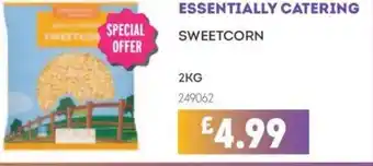 Bestway ESSENTIALLY CATERING Sweetcorn offer