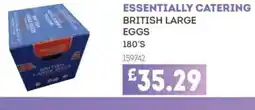 Bestway ESSENTIALLY CATERING British large eggs offer